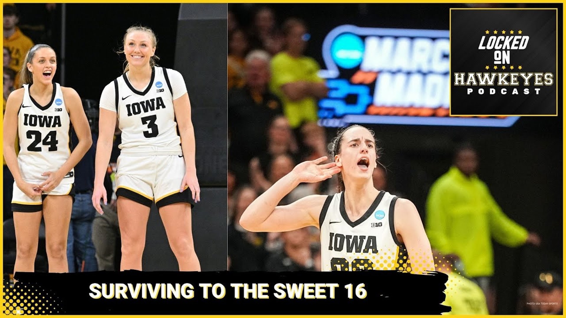 INSTANT REACTION Hawkeye Hoops Iowa Women on to the Sweet 16, The
