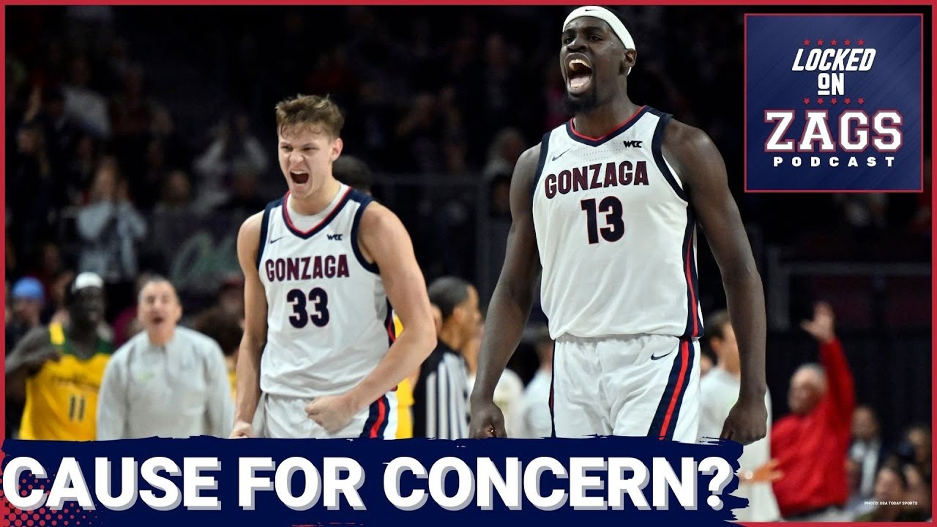 Despite a 2-0 start for the Gonzaga Bulldogs, starters Graham Ike and Ben Gregg have struggled to find their rhythm this season.