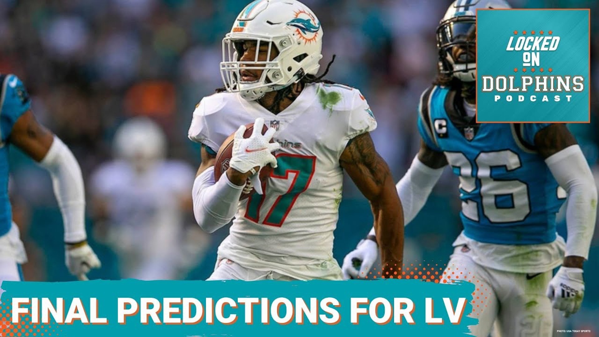 The Miami Dolphins are set to face the Las Vegas Raiders.