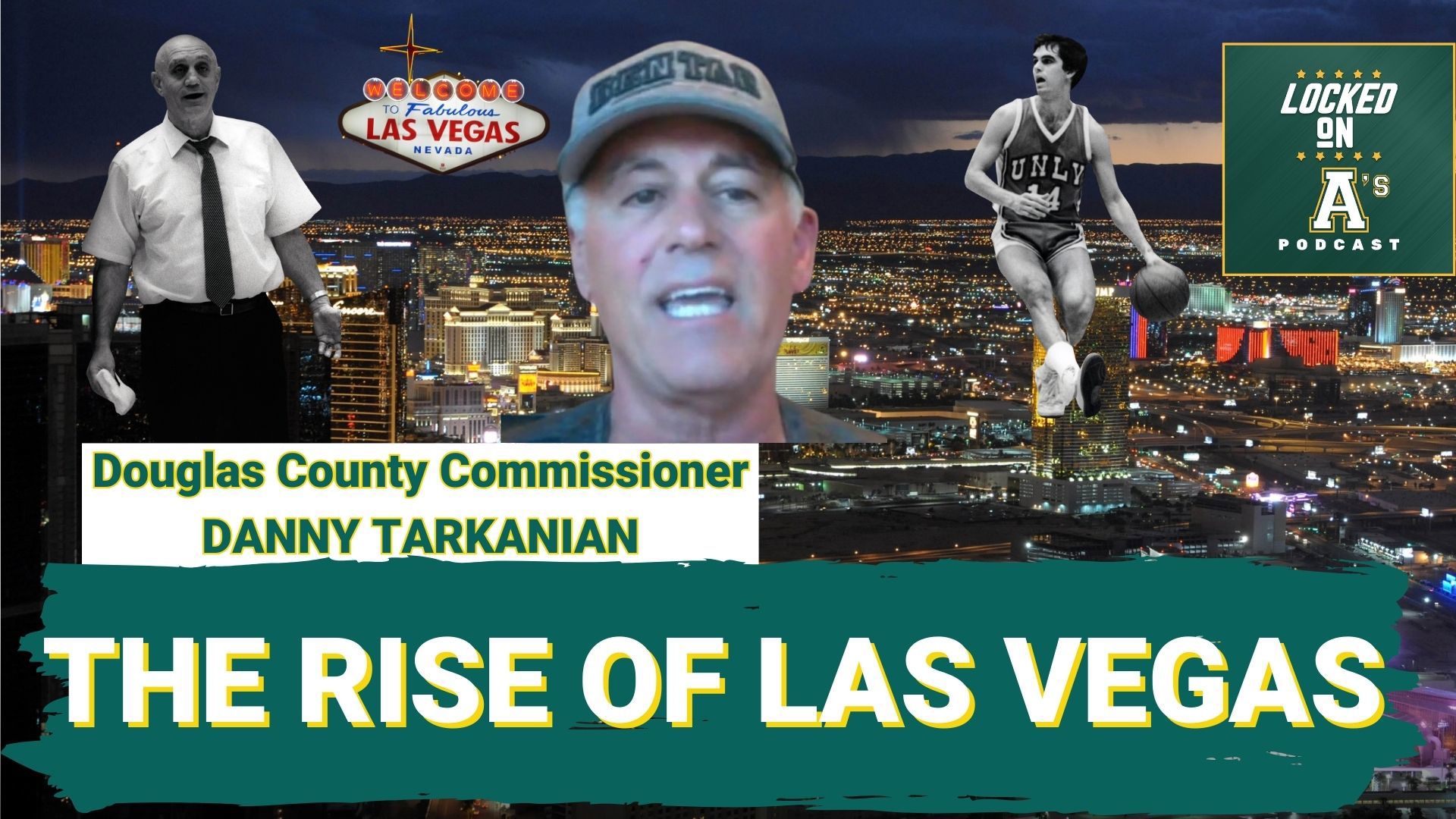 Joining us is Danny Tarkanian—former UNLV player, son of Jerry, and now Douglas County Commissioner—who gives us an insider’s take on Vegas's meteoric rise in sports
