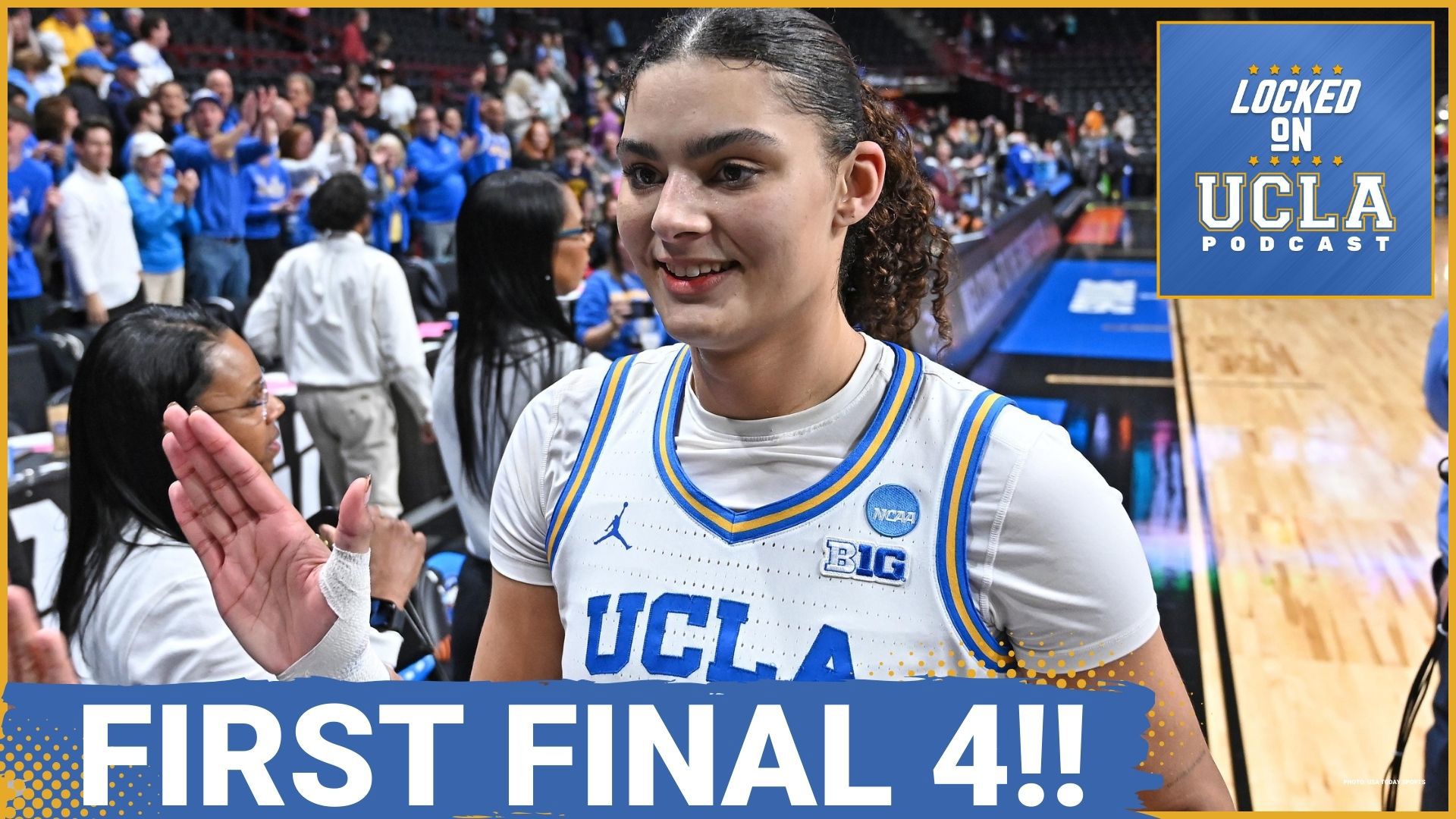 UCLA Bruins women's basketball team makes history with a thrilling victory over LSU, advancing to their first-ever Final Four