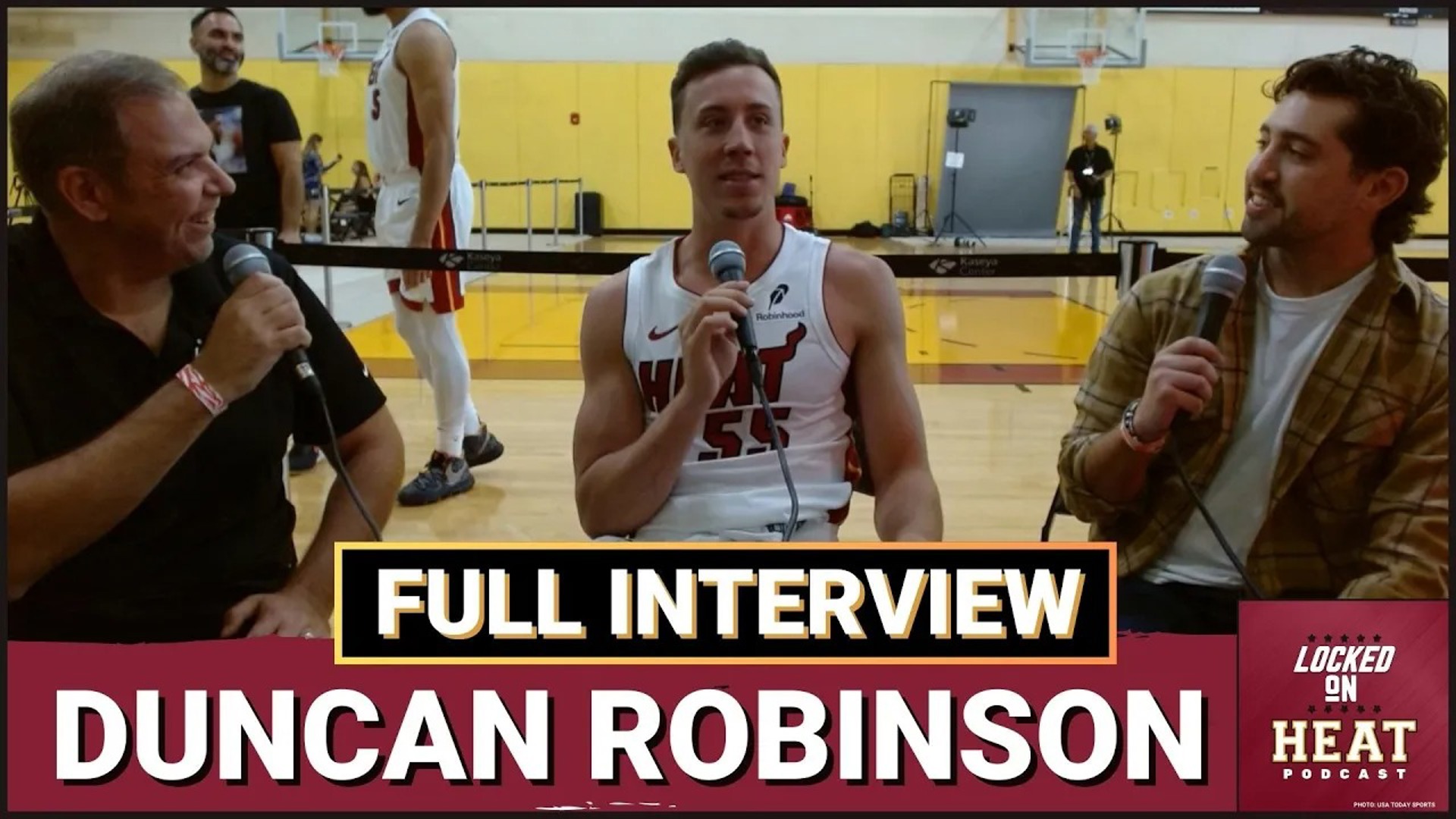 Miami Heat guard Duncan Robinson joined Wes Goldberg and David Ramil from media day to talk about his confidence as a player.