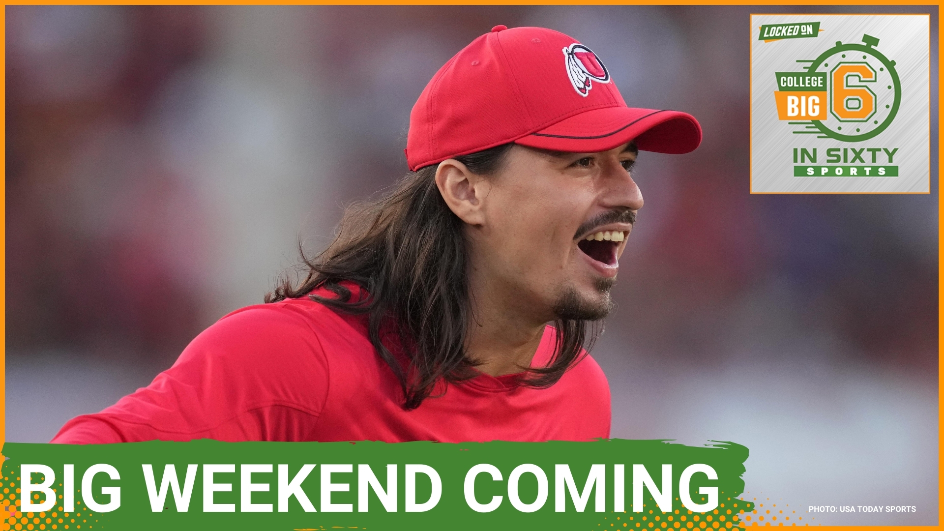 Utah and Oklahoma State face off this weekend and Nebraska plays a ranked game against Illinois. USC and Michigan play their first Big Ten game.