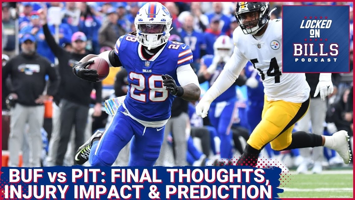 Buffalo Bills V Pittsburgh Steelers. Navigating Injury & Weather ...