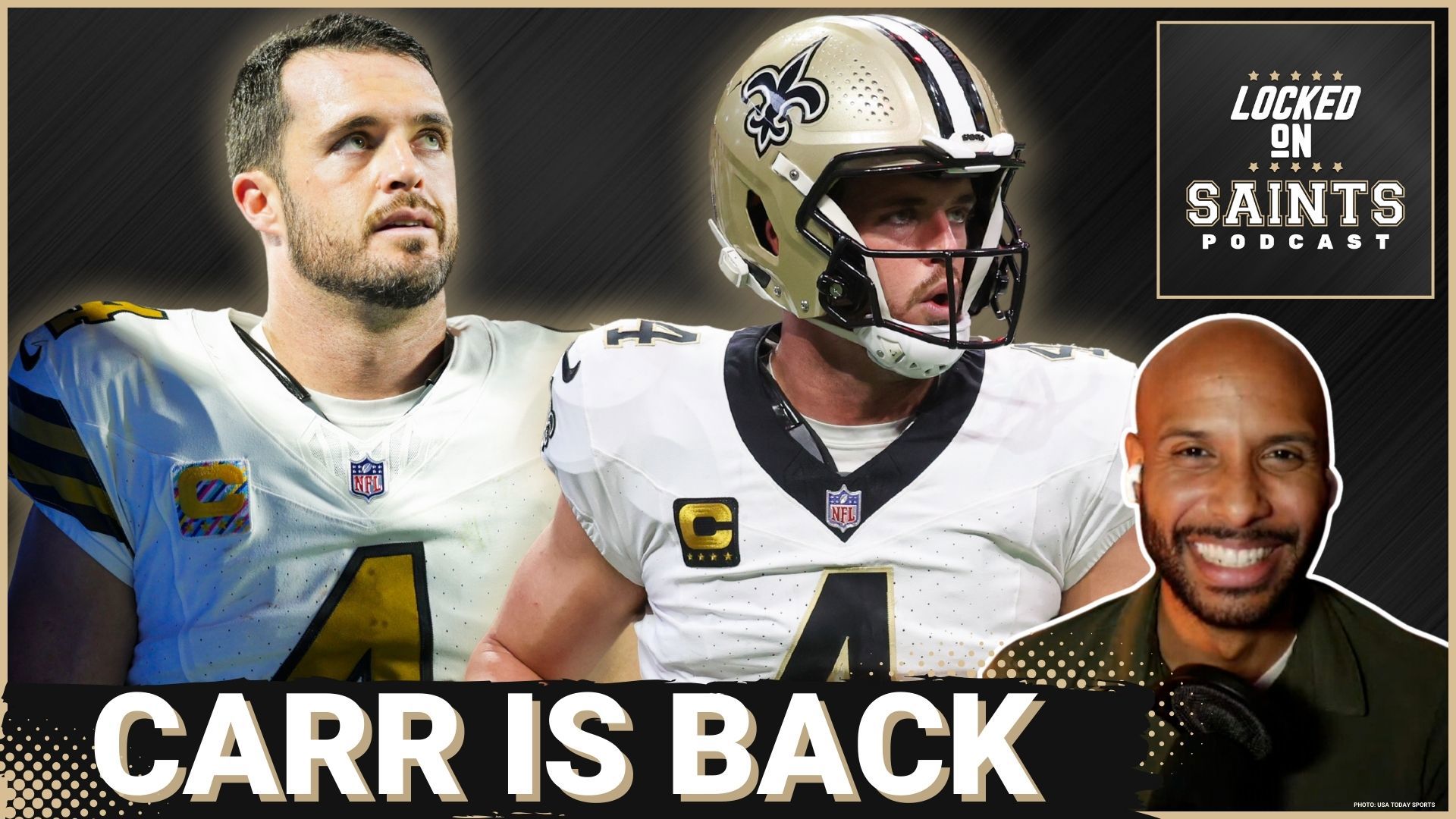 New Orleans  Saints QB Derek Carr's return from an oblique injury is a pivotal moment for the Saints as they gear up to face the Carolina Panthers.