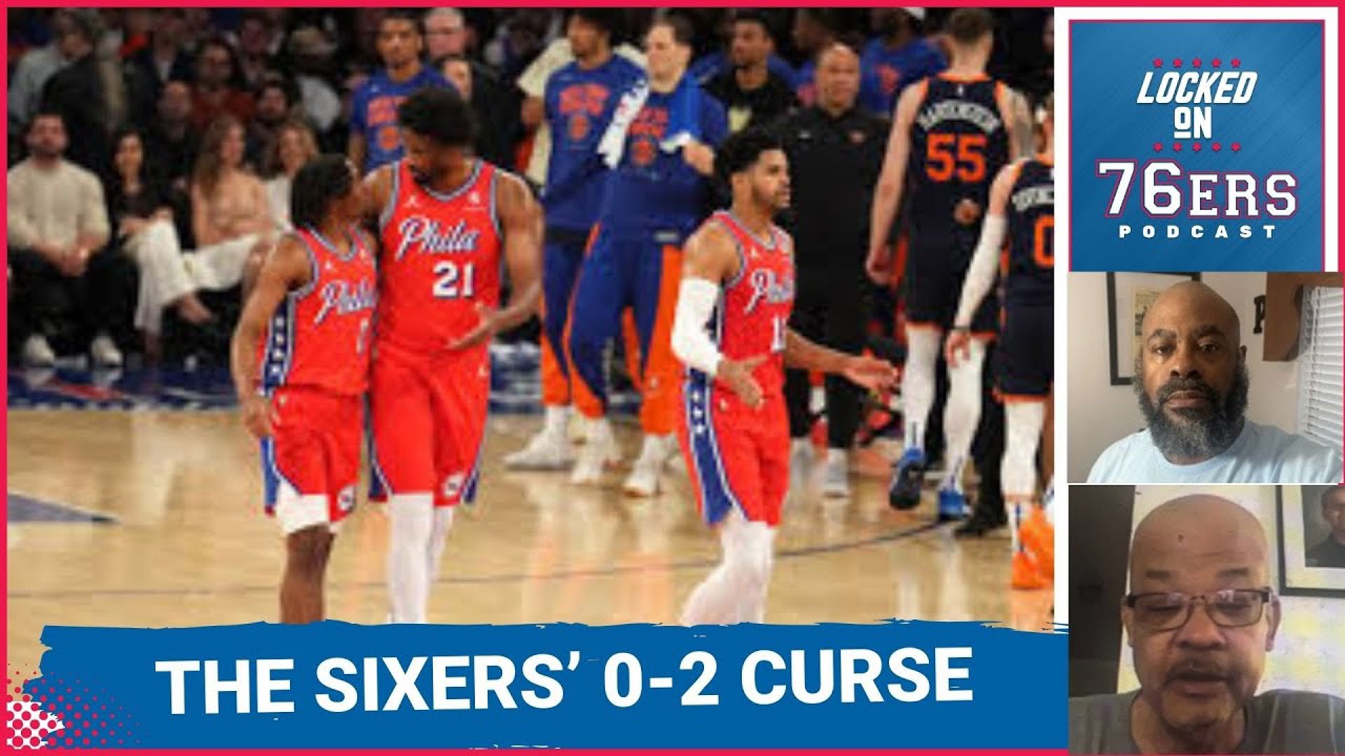 Can the Sixers finally come back a 0-2 hole? Or will the Knicks win the NBA first-round series?