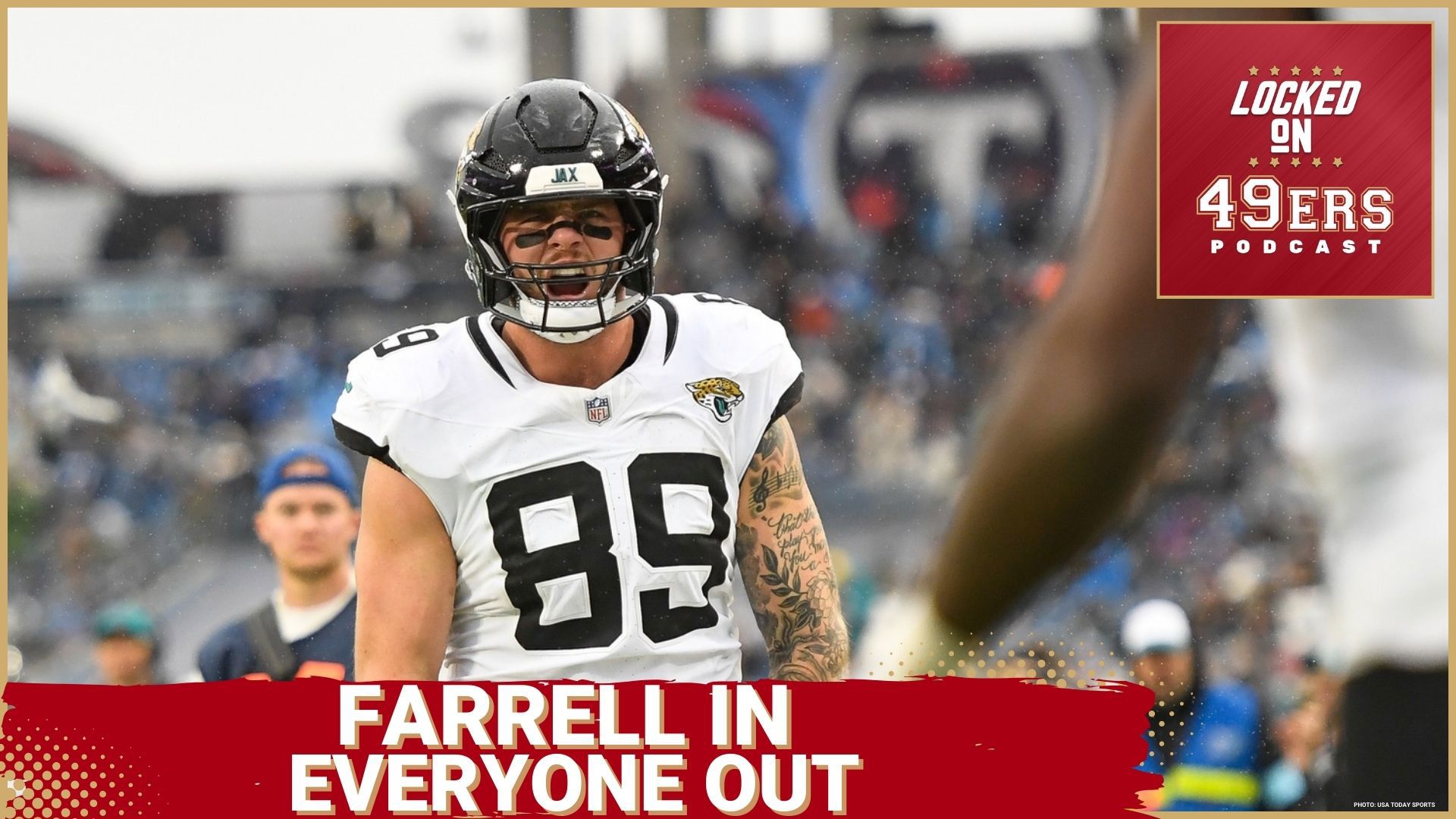 49ers sign blocking tight end Luke Farrell, while losing numerous player to free agency like Talanoa Hufanga, Aaron Banks and Dre Greenlaw.