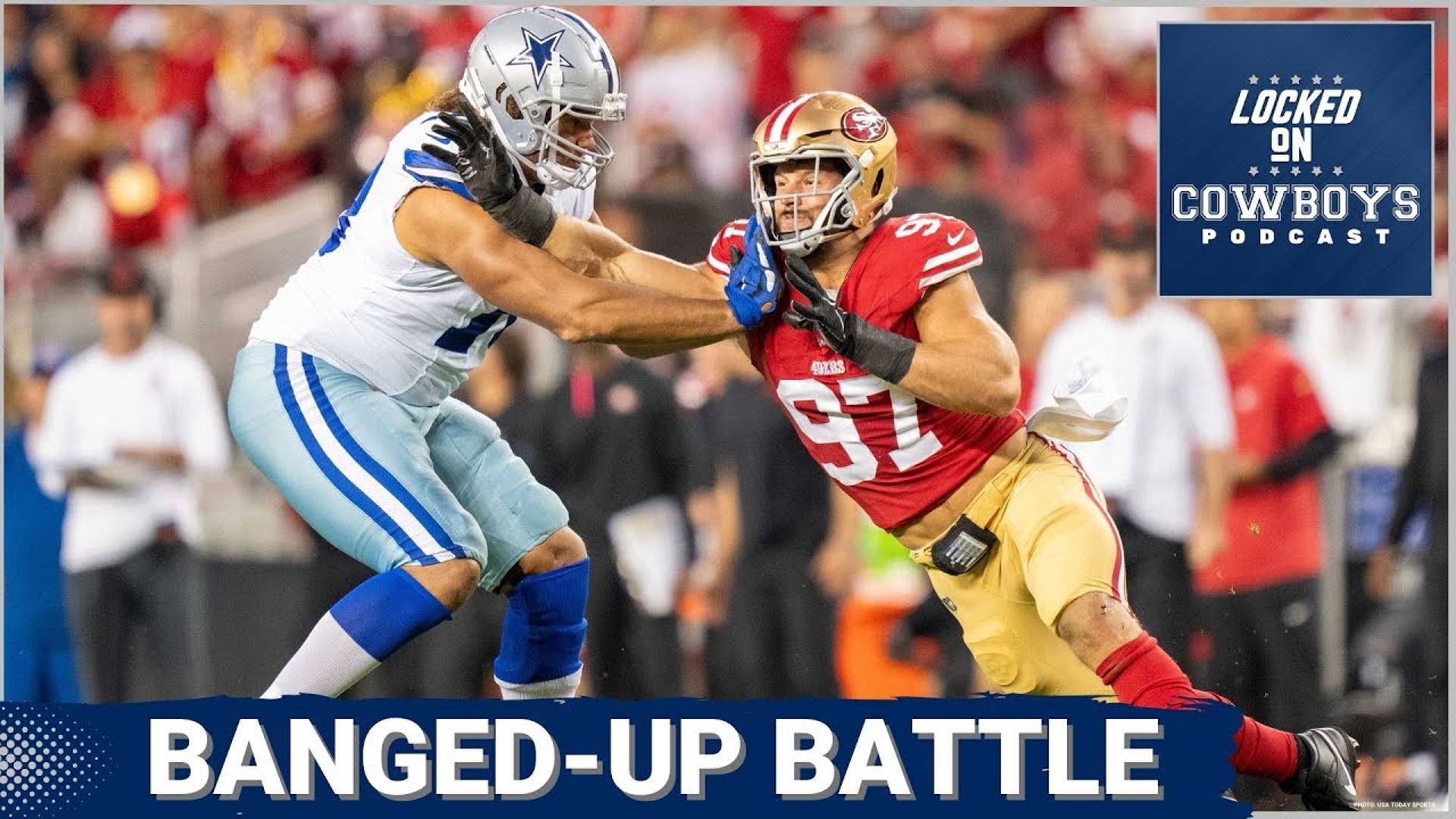 The Dallas Cowboys will travel to San Francisco to take on the 49ers on Sunday Night Football. Both teams are beat up, but can the Cowboys find a way to get a win.