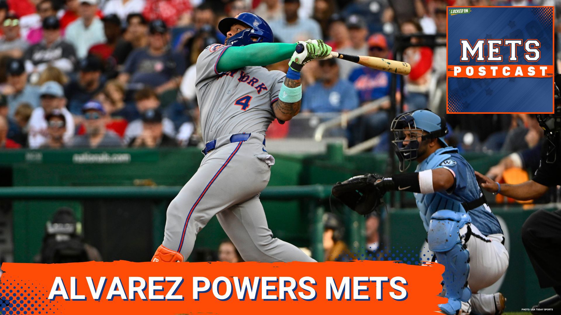 Despite two rain delays, The New York Mets got an excellent start from Clay Holmes and enough offense courtesy of a Francisco Alvarez 2-run HR to beat the Nats, 2-0.