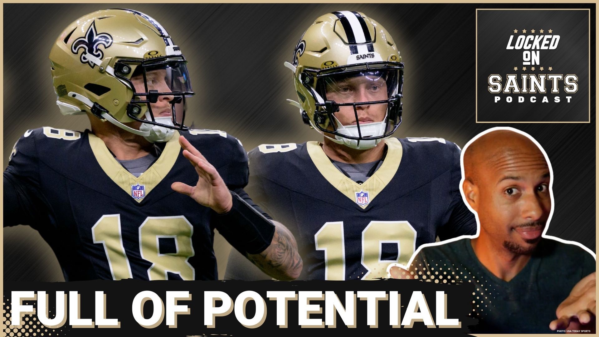 New Orleans Saints rookie quarterback Spencer Rattler excelled on the move and in play action.