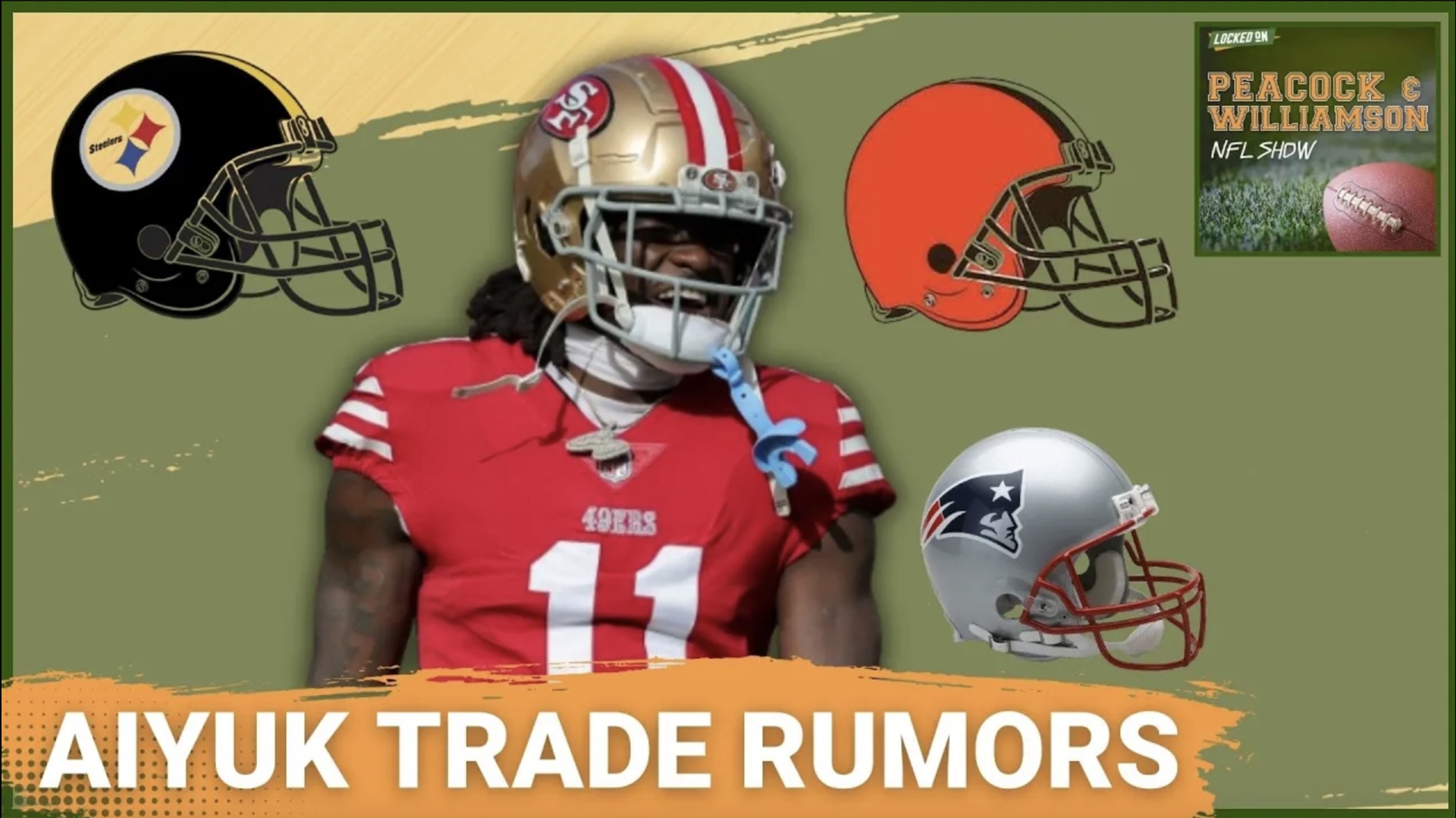 Tyreek Hill gets re-upped by the Miami Dolphins after earning No. 1 spot in NFL Top 100. Brandon Aiyuk trade rumors persist with the Browns, Patriots and Steelers.