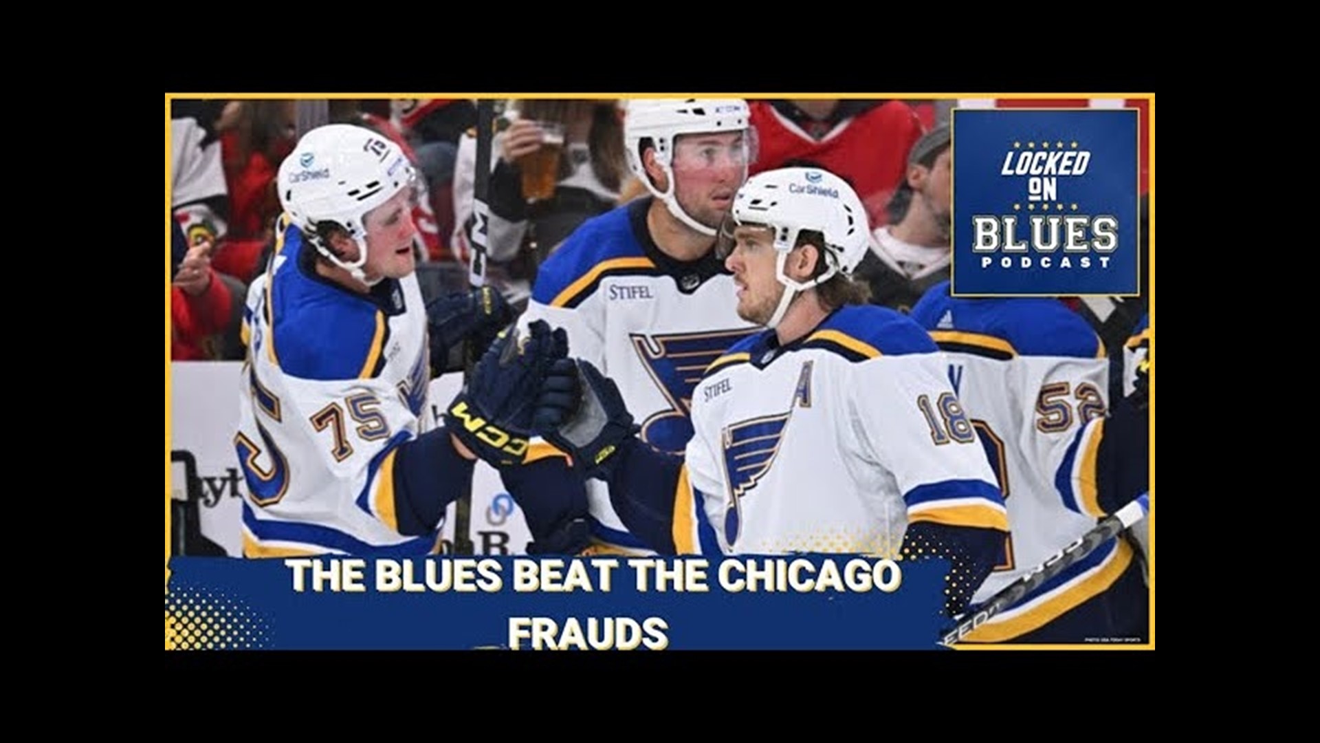 Blues' dominance of Blackhawks continues with 3-1 victory Midwest