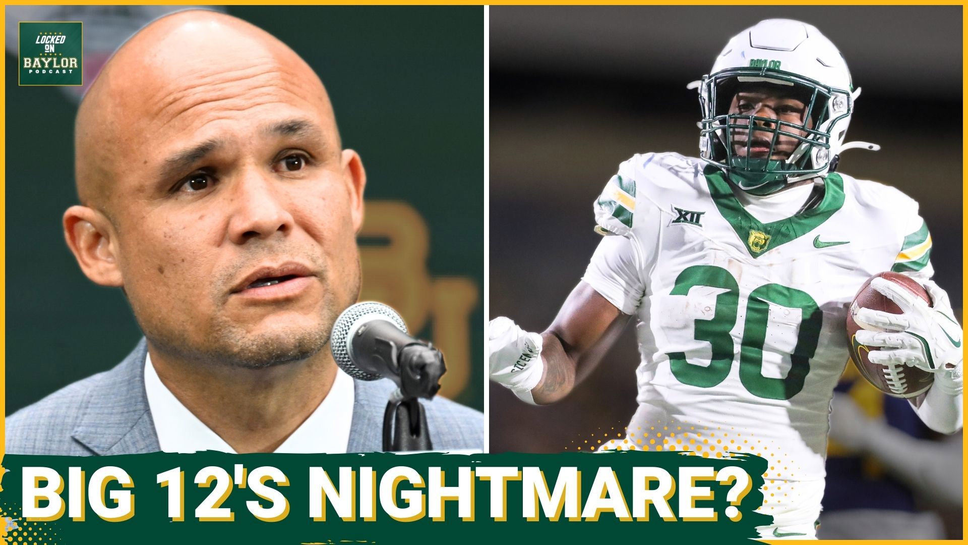 We saw an incredible breakout season from Bryson Washington in 2024, but Baylor coaches believe he will be EVEN BETTER in '25, which is scary for the Big 12!