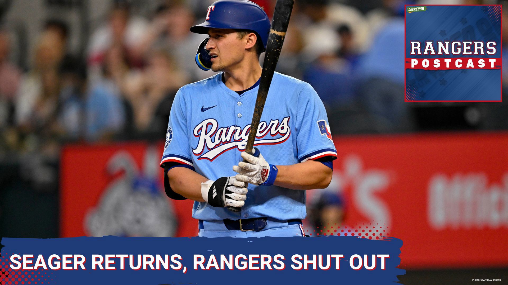 The Rangers were shut-out by the Blue Jays 2-0, as Toronto takes the series 2-1. Texas managed just 1 hit & Bo Bichette belted a pinch hit 2-run HR in the top of 9th