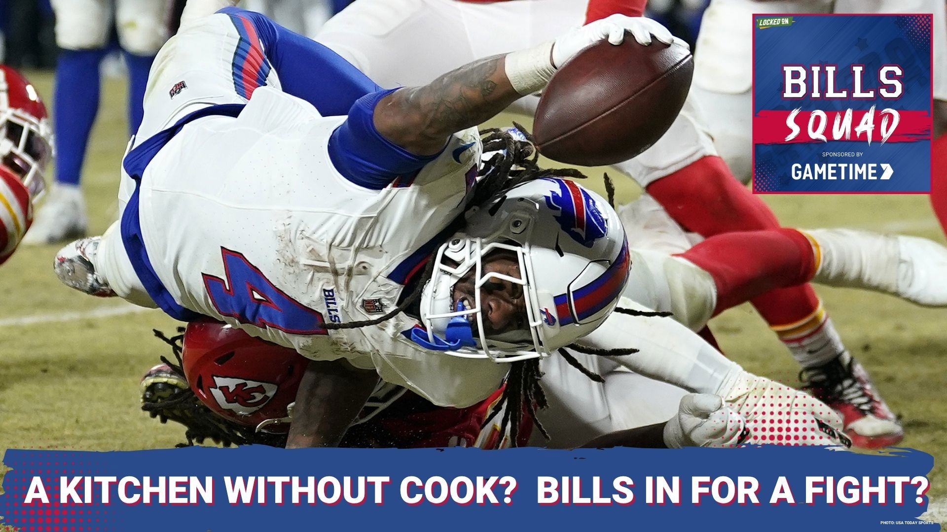 Adam Schefter says that James Cook "won't be in Buffalo anytime soon". As the Bills get set to report to mandatory minicamp... the Cook escalation looms.