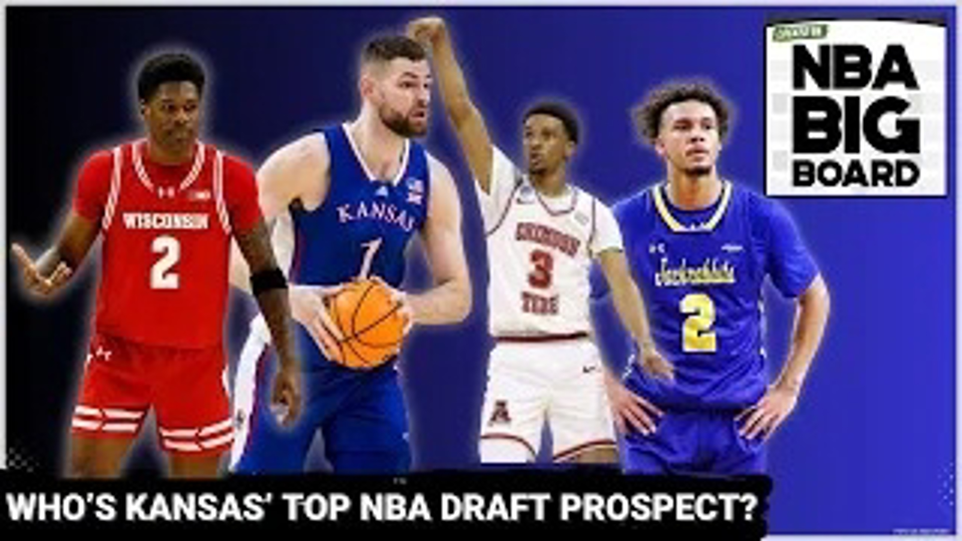 In this episode of the Locked On NBA Big Board podcast, hosts Rafael Barlowe and Leif Thulin dive deep into Kansas' loaded roster as the projected No. 1 team.