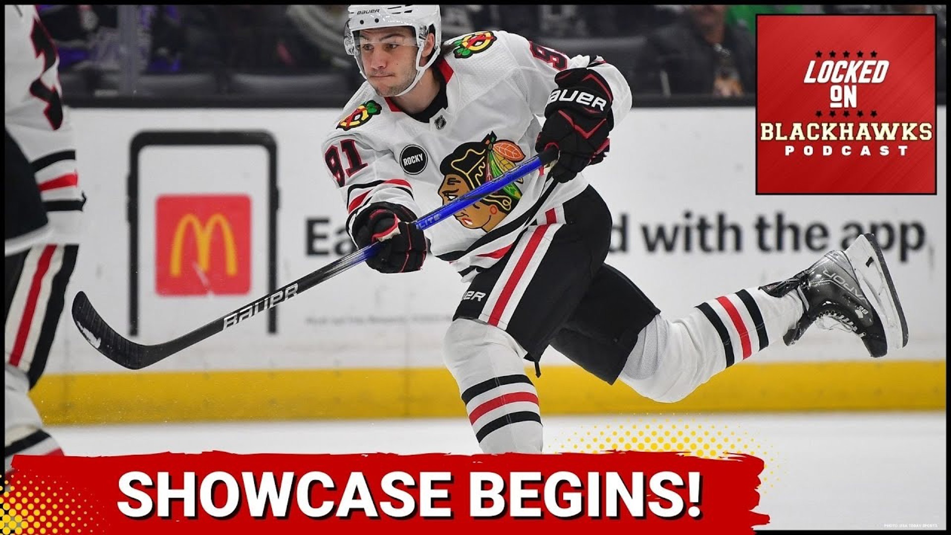 Saturday's episode begins with a recap of the Chicago Blackhawks 4-3 OT loss to the St. Louis Blues in Game 1 of the Tom Kurvers Prospect Showcase.