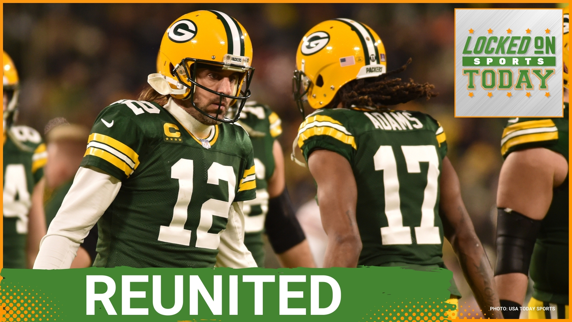 Davante Adams and Aaron Rodgers are reunited in New York. Is this enough to get the Jets over the top? Also, the Yankees are flattening the Guardians.