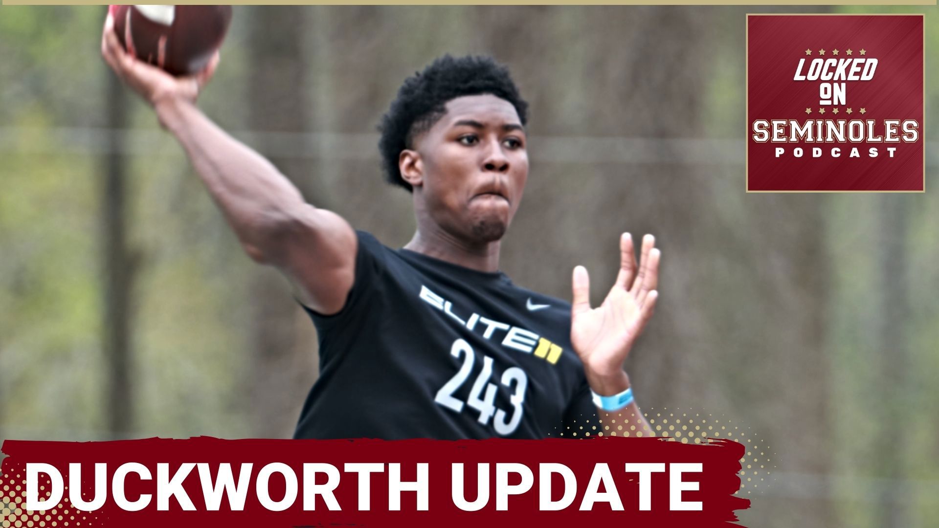Florida State is after top-notch quarterback recruit Landon Duckworth. He gave me an update with his offificial visits and expand on Duckworth's recruitment.