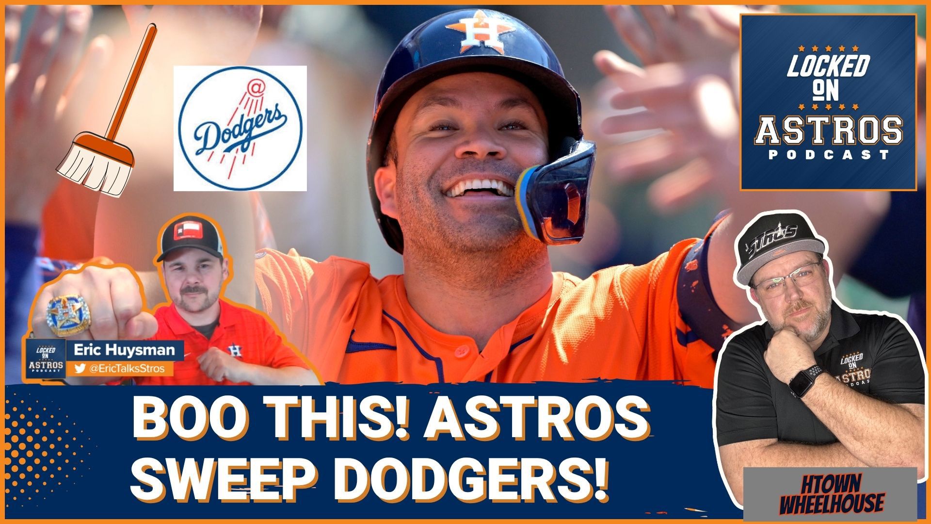 Join Eric Huysman and Brett Chancey for the Locked On Astros podcast as the Houston Astros do the unbelievable: they sweep the Los Angeles Dodgers!