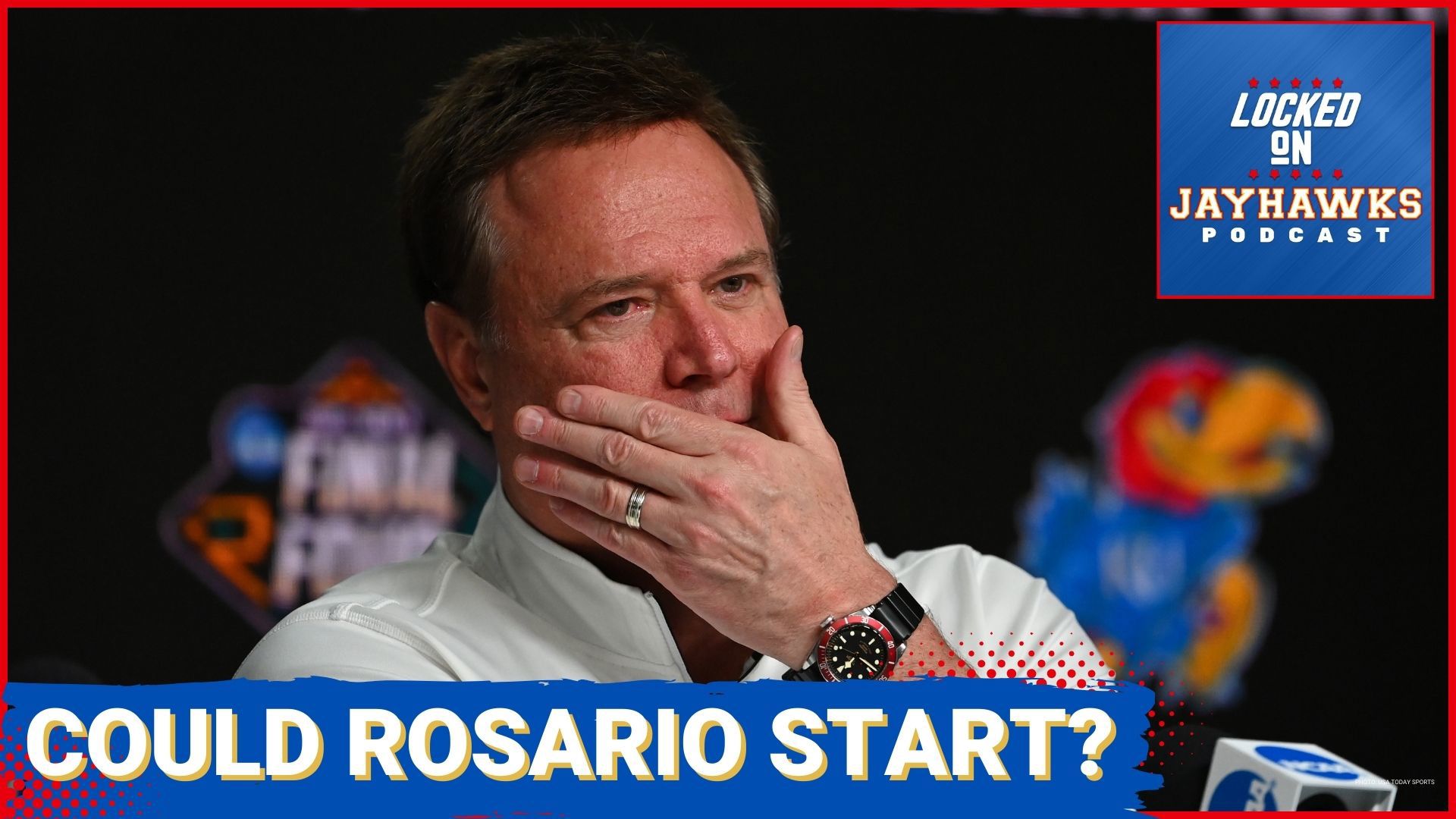 Could Kohl Rosario be the Kansas Jayhawks' next freshman sensation? Bill Self's glowing assessment hints at a potential starter in the making.