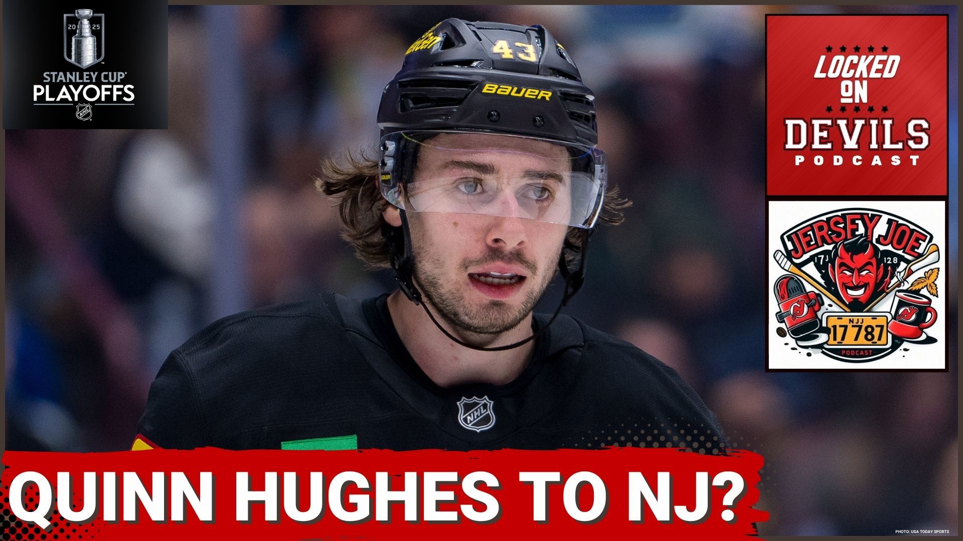 During a recent interview, Vancouver Canucks president Jim Rutherford revealed that Quinn Hughes wants to to someday play with his brothers Jack and Luke.