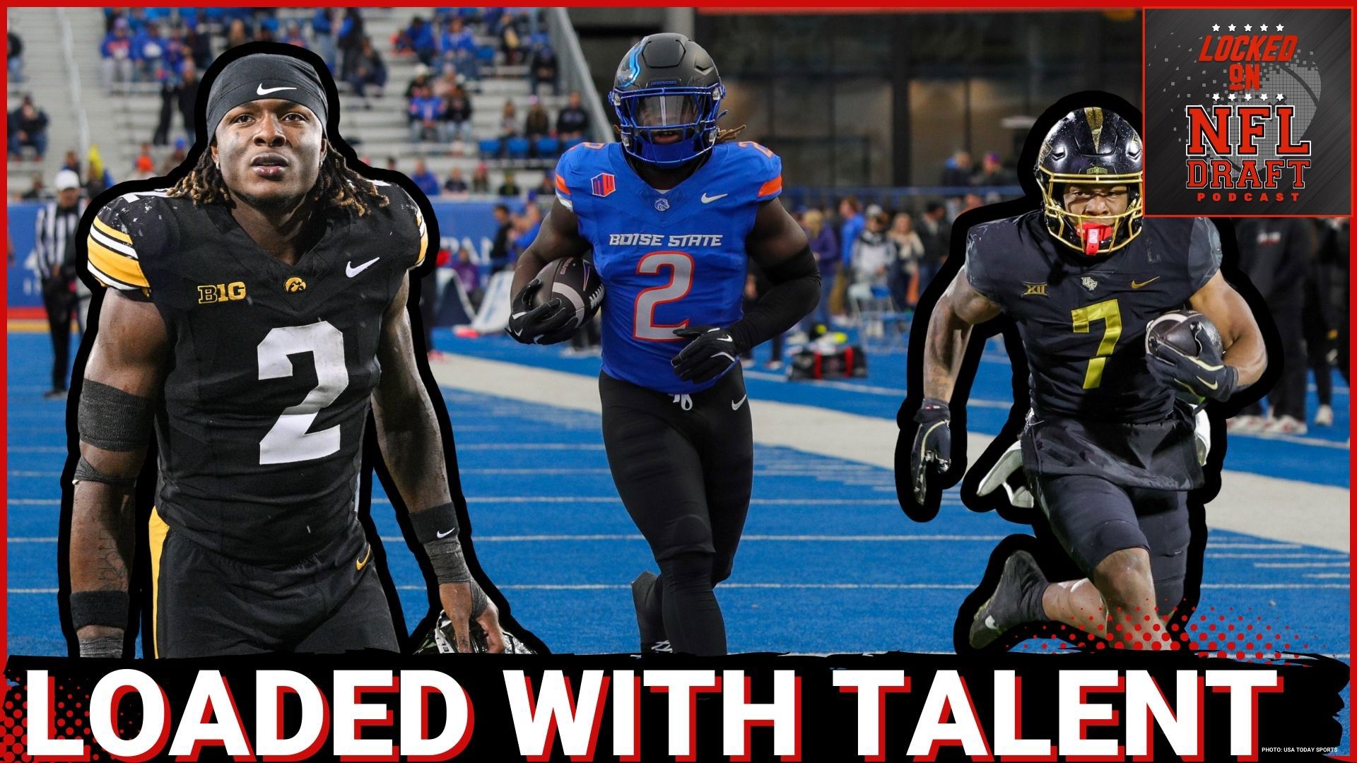 In this episode of Locked on NFL Draft, hosts Damian Parson and Keith Sanchez dive into the 2025 NFL Draft, analyzing positions with the most and least depth.