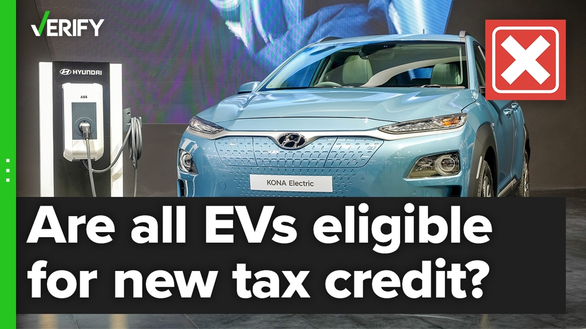 Some electric vehicles ineligible for 7,500 tax credit