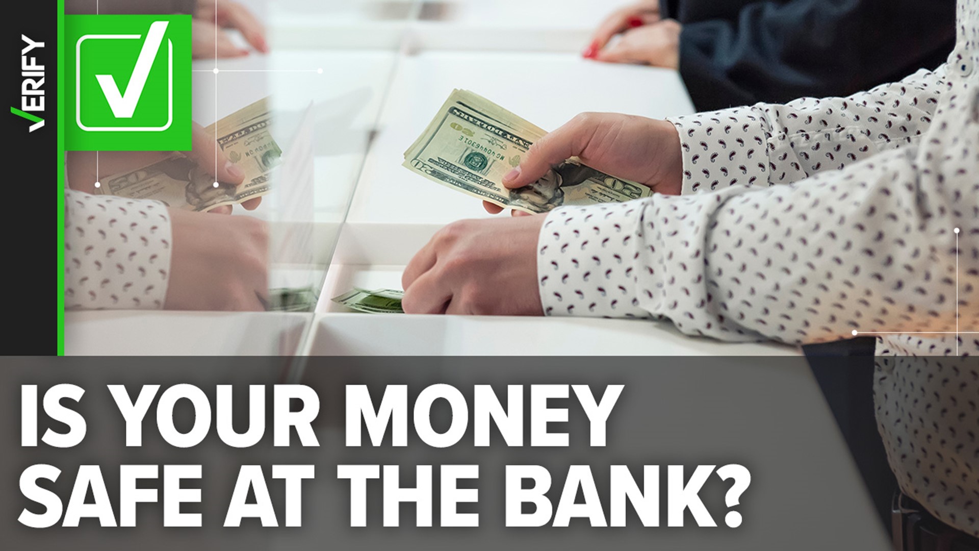 If you have more than $250,000 in one account, our experts recommend shifting it into different accounts or moving some of the excess money to a different bank.