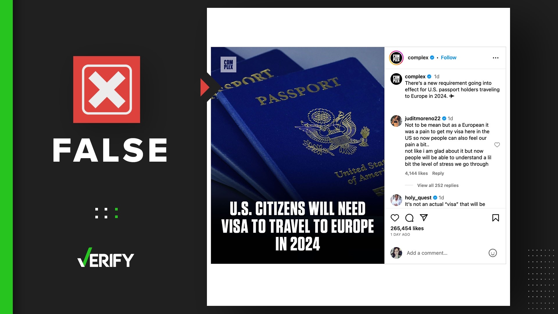 The Schengen Area, which includes France and Spain, will require American travelers to fill out an online application called ETIAS before entry. This is not a visa.