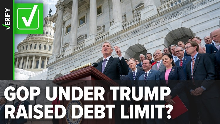GOP raised debt limit without cutting spending