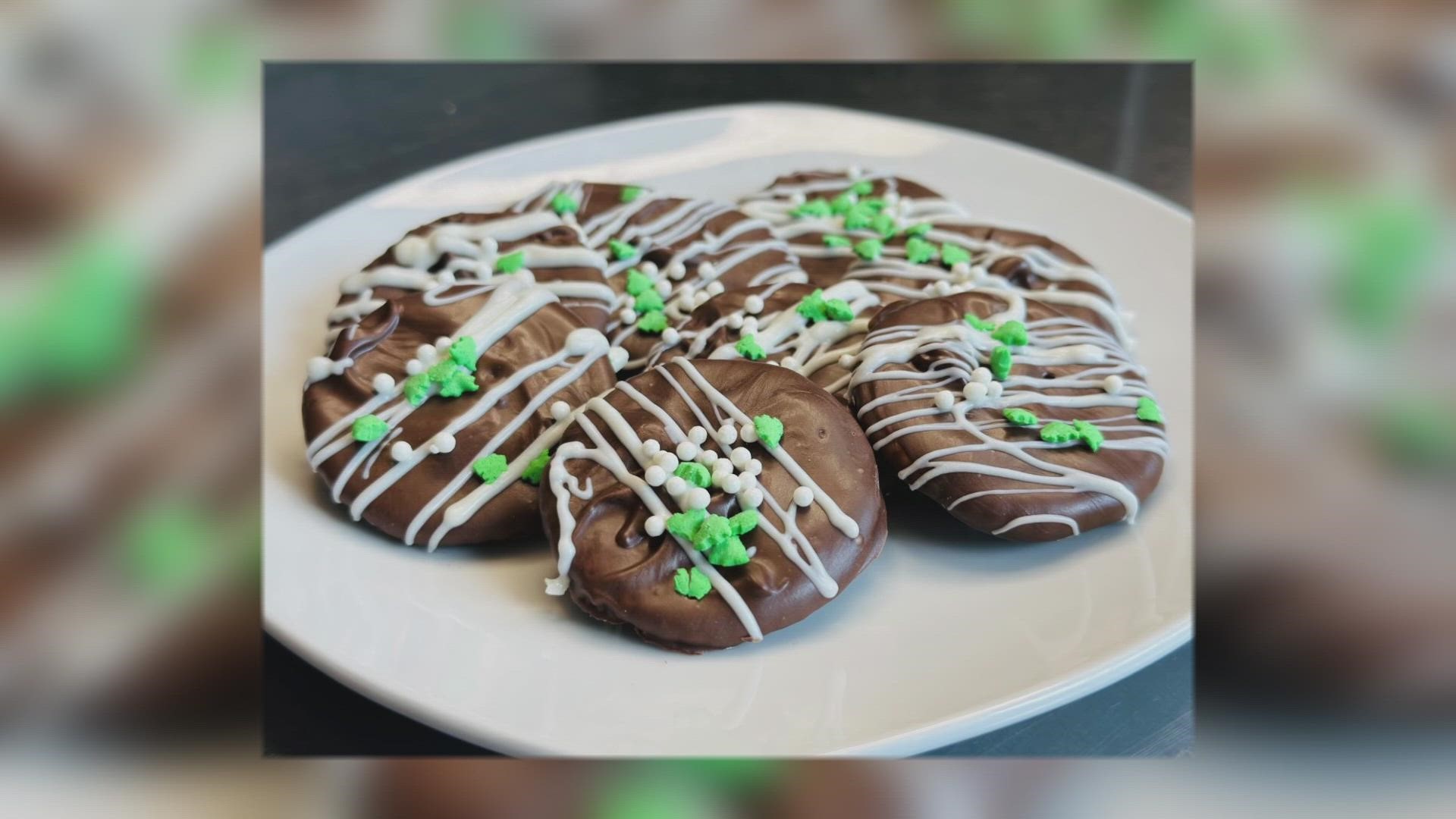 Brittany's Bites Chocolate mint cookie thins recipe