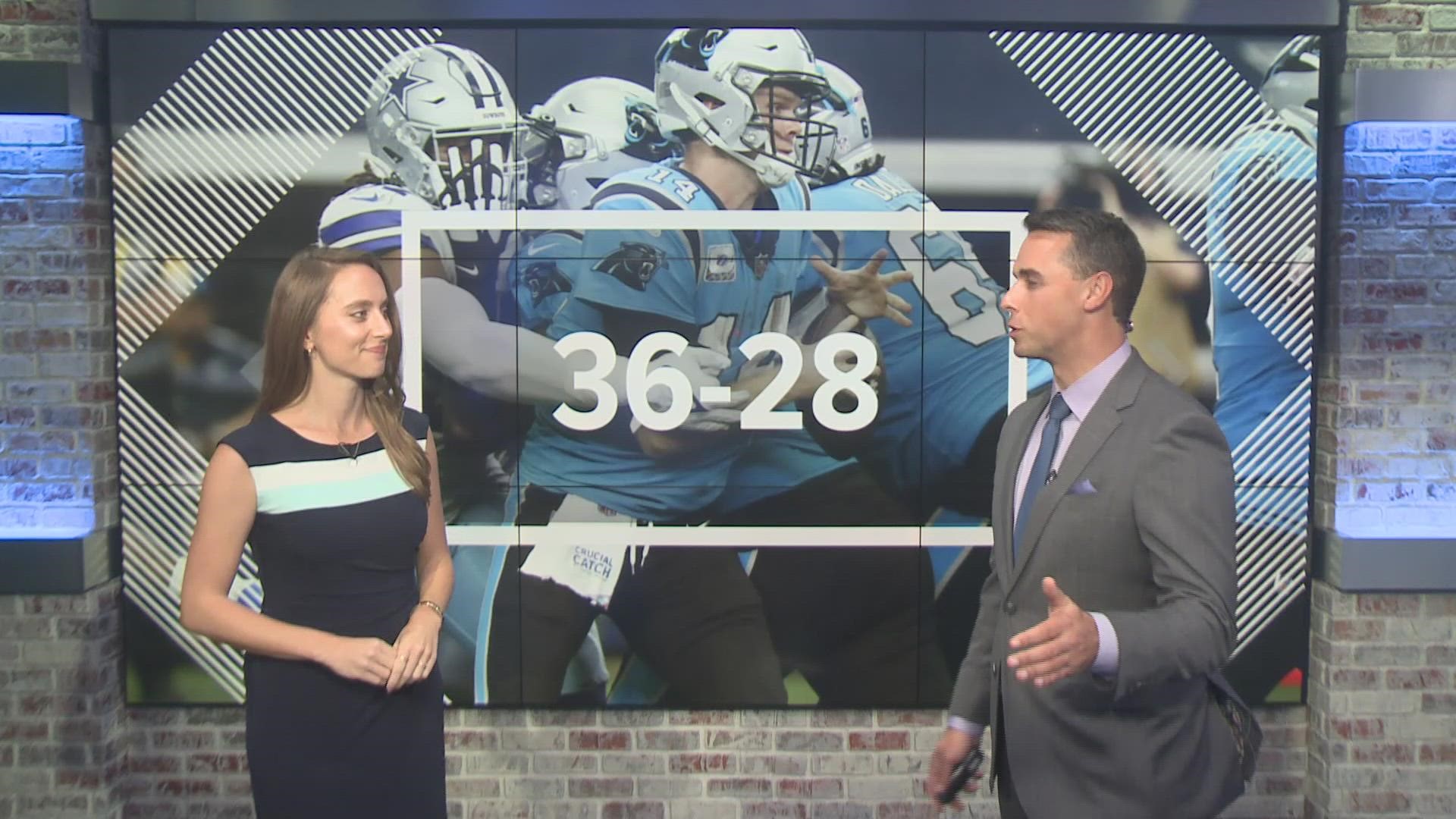 The WCNC Sports team tells you what they're buying and selling about the Panthers after Carolina's first loss of the season on Sunday.