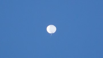 U.S. downs Chinese balloon  after reported sightings across the Carolinas