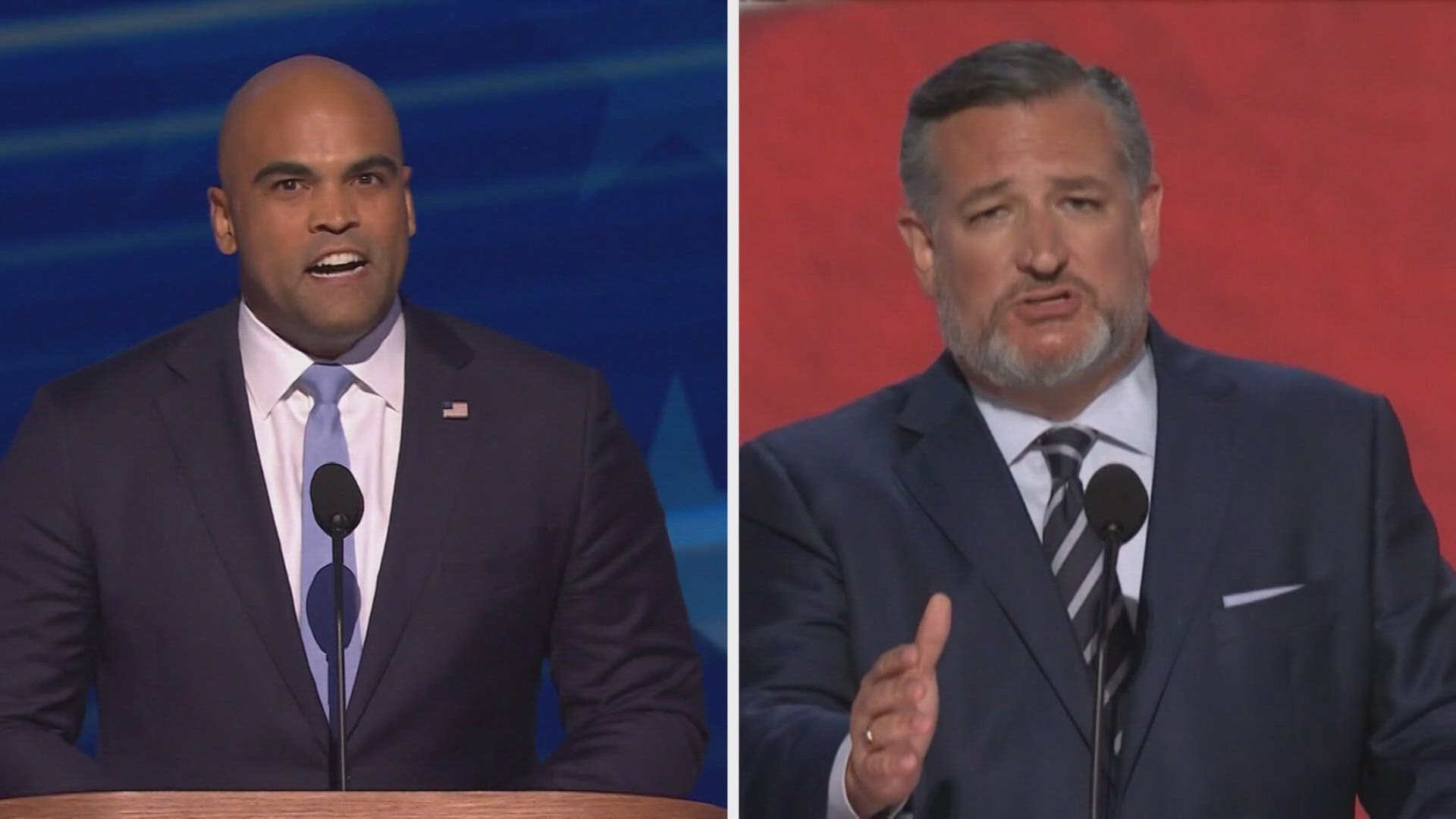 On Tuesday Oct. 15, Sen. Ted Cruz and Rep. Colin Allred will participate in a debate hosted by WFAA.