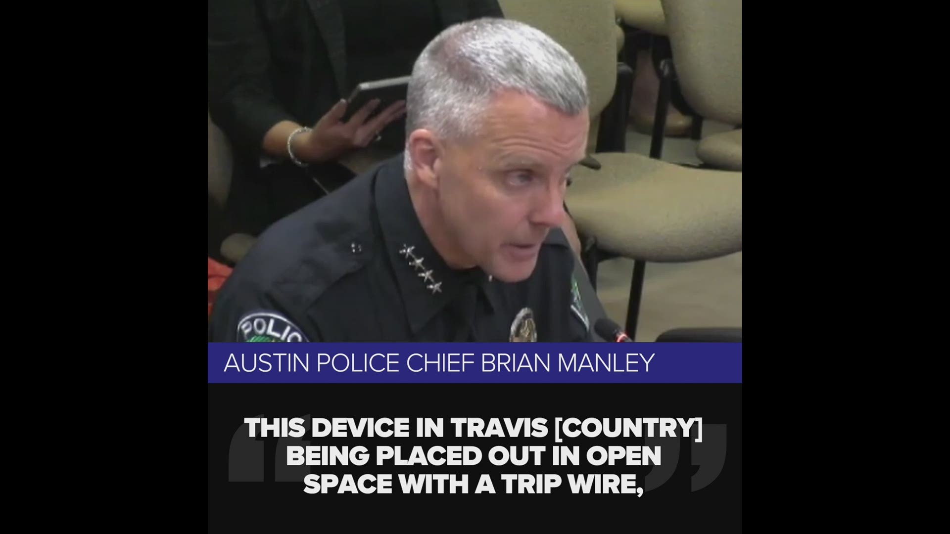 Austin Police Chief Brian Manley talks about how the investigation into a series of explosions there has evolved.