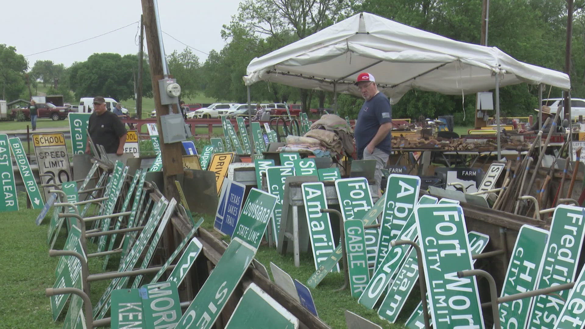 The Canton market in Van Zandt County allows anyone to trade for almost anything. 