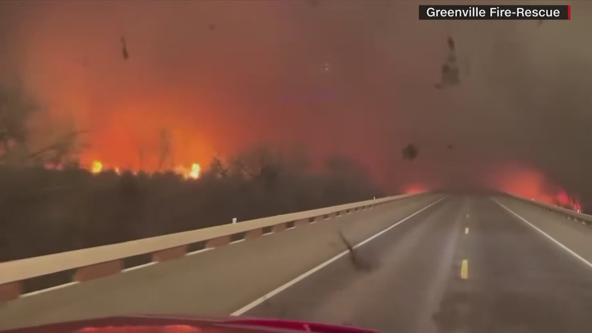 Rapidly moving Texas wildfires Tuesday prompted evacuation orders in small towns and shut down a nuclear facility