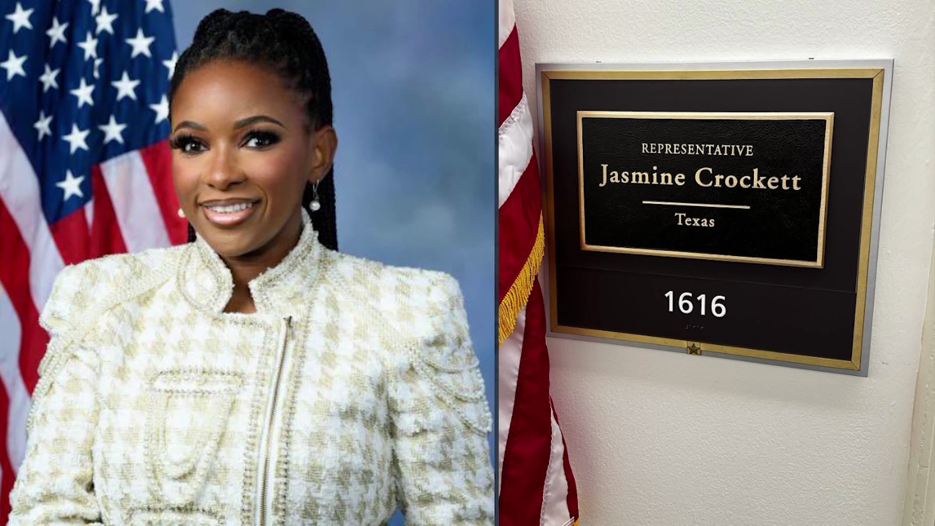U.S. Rep. Jasmine Crockett represents District 30, which had been represented by retired congresswoman Eddie Bernice Johnson for over 30 years.