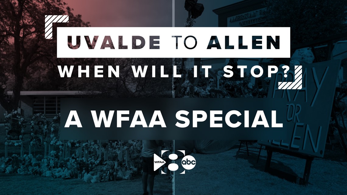 Uvalde To Allen: When Will It Stop?