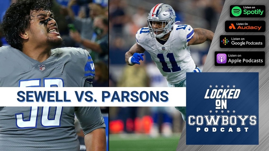 Can Lions RT Penei Sewell Slow Down Cowboys LB Micah Parsons?