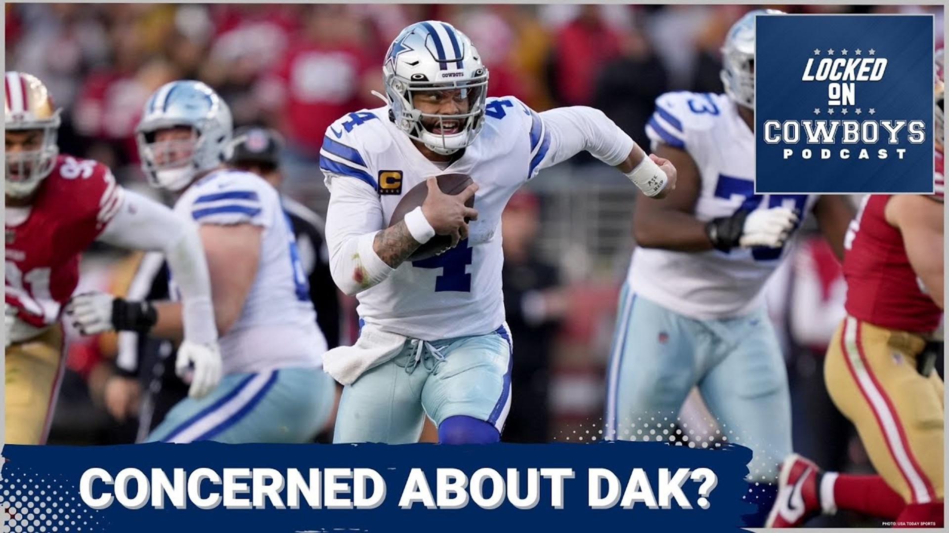 Marcus Mosher and Landon McCool talk whether Cooper Rush will return in 2023 and if the Cowboys should be concerned about Dak Prescott entering next year. Plus more!