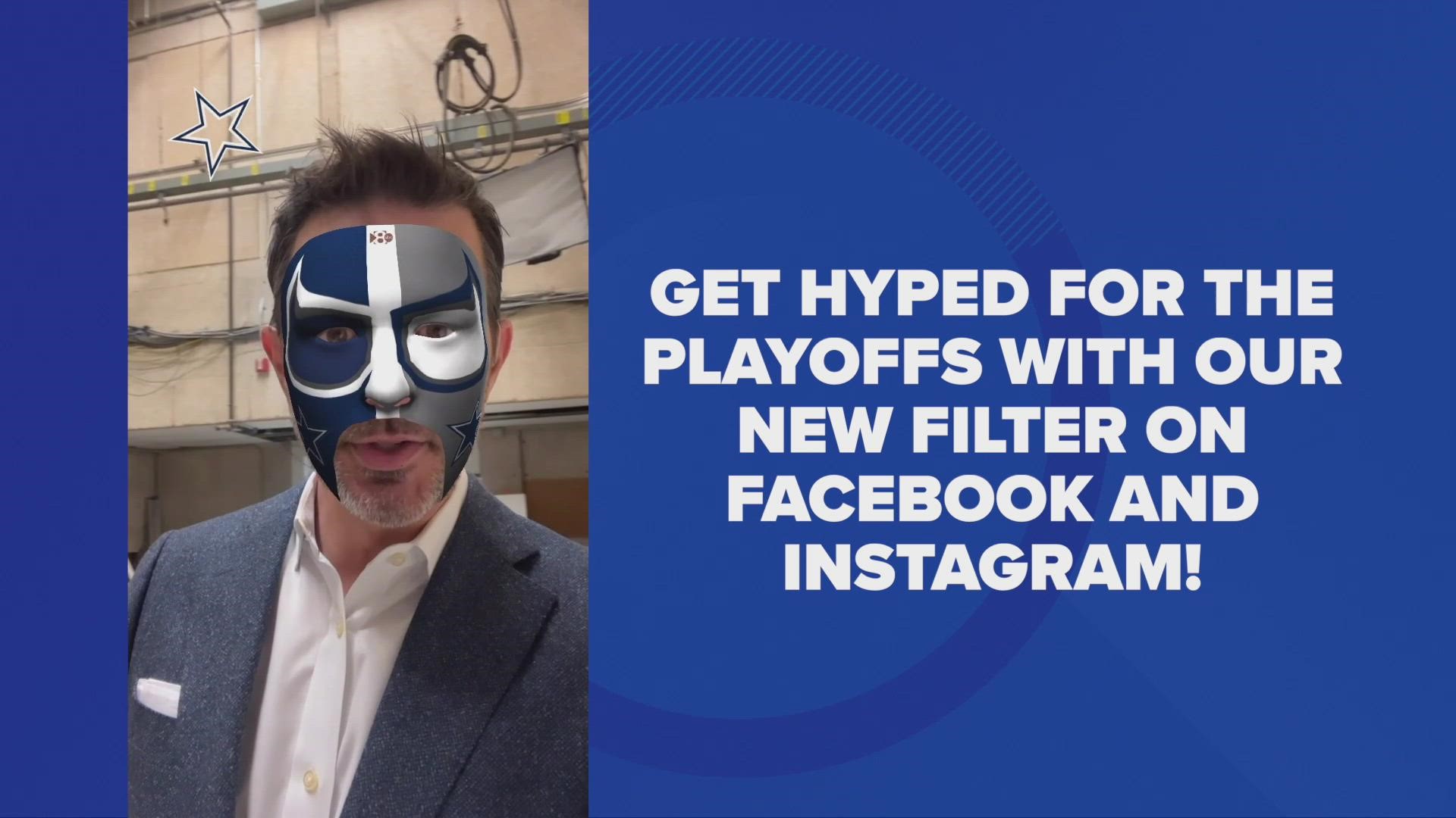 Show your Cowboys spirit with our new filter on Facebook and Instagram.