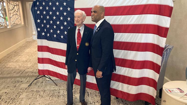100-year-old veteran's quest for a Home Front Heroes Day is on its way to Congress