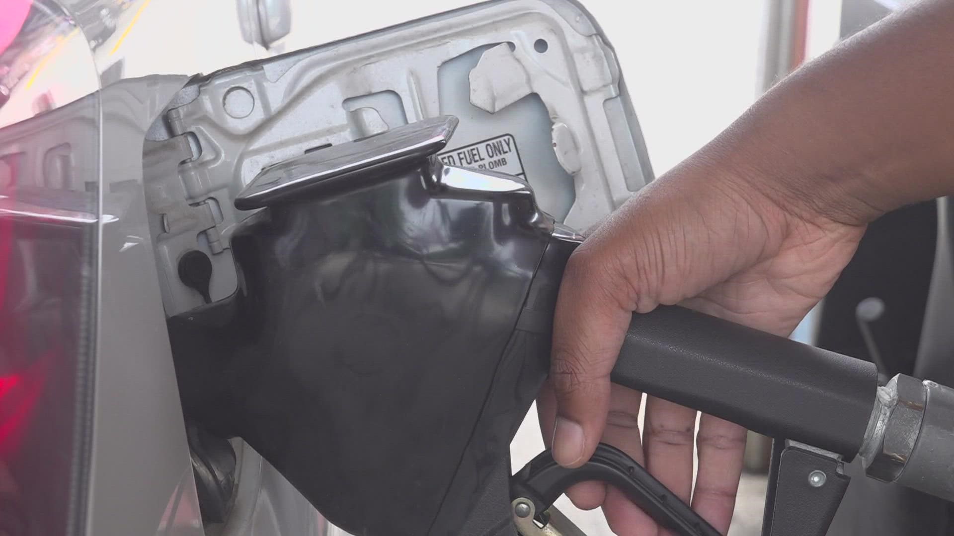 AAA says the current national average gas price is $3.92 a gallon.