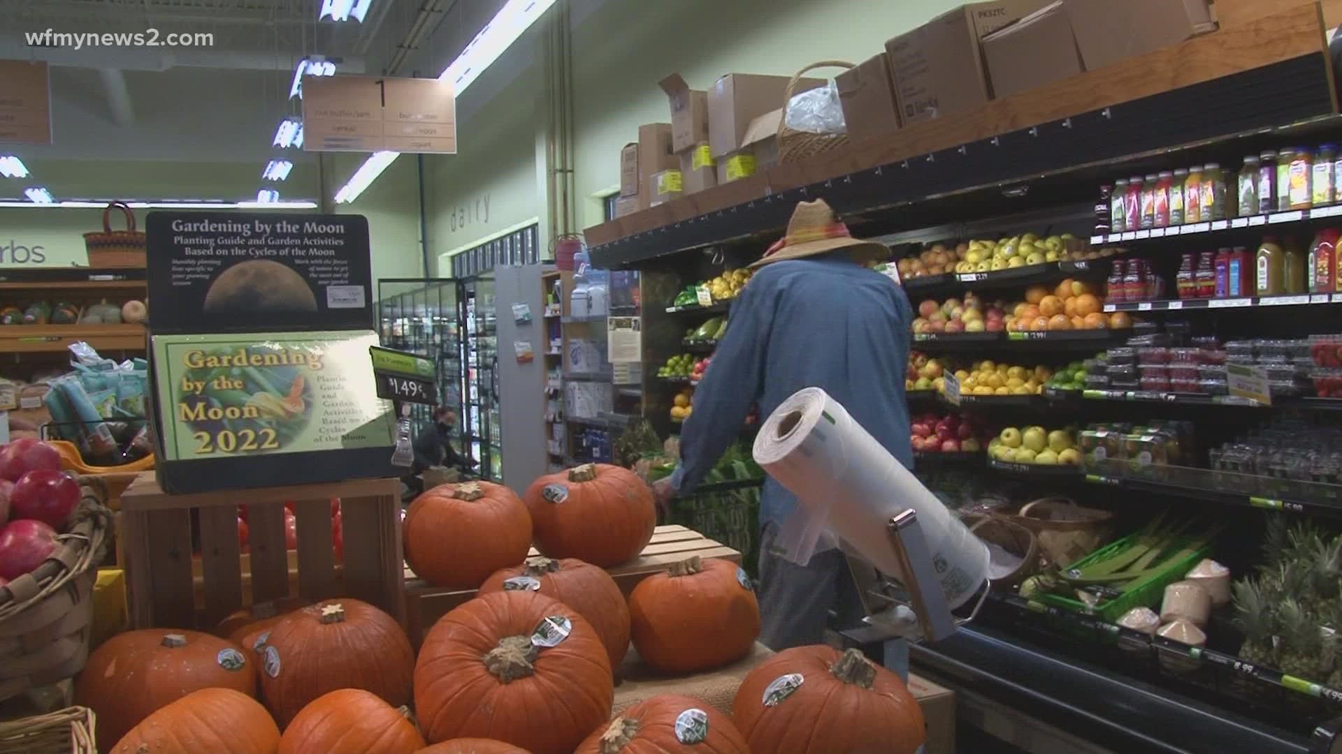 A local business is struggling to keep the shelves stocked as the country faces supply chain issues.
