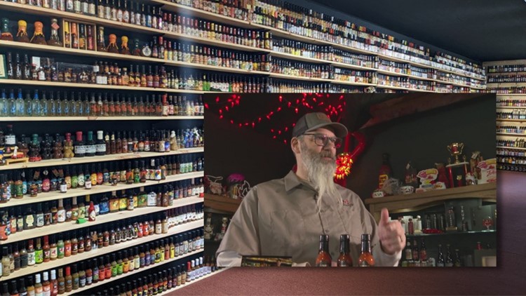 The world's largest hot sauce collection is in High Point