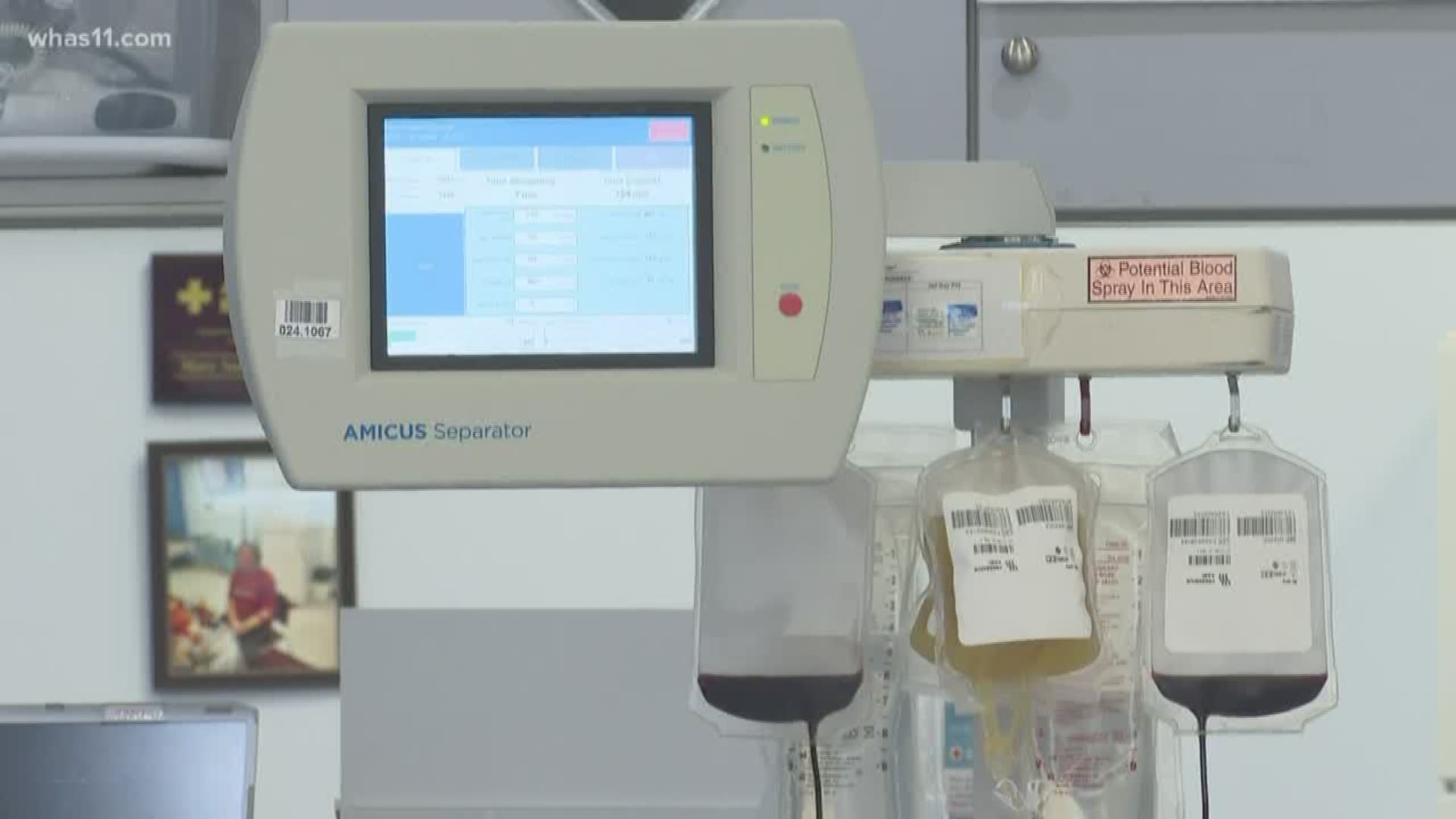 As the number of coronavirus cases grows in the U.S. the Red Cross says the number of people eligible to give blood for those in need could decrease further.