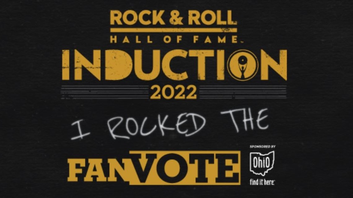 How can I vote in the Rock and Roll Hall of Fame fan ballot 2022