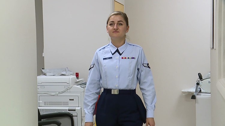 Ukrainian immigrant enlists in United States Air Force